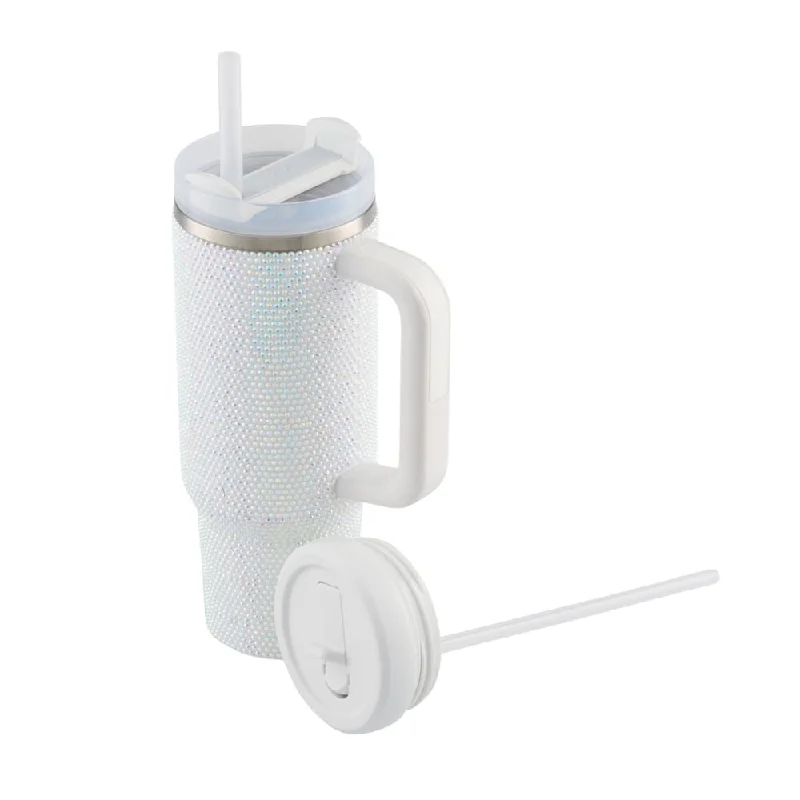Sustainable Drinkware Avanti HydroQuench Tumbler with 2 Lids - Luxe White
