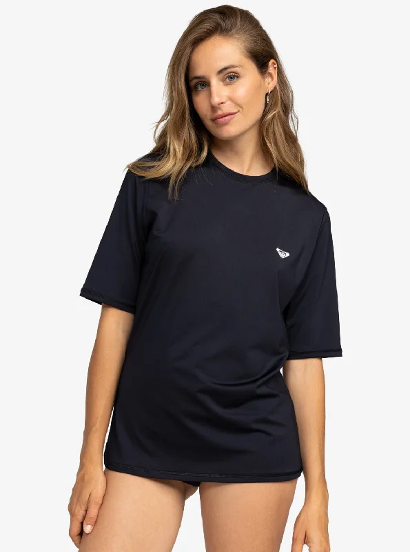 Exclusive Sale New Enjoy Waves Short-Sleeve Rashguard - Anthracite