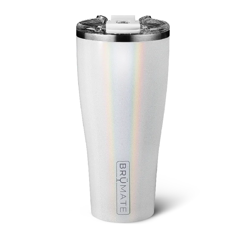 Decorative Glassware Brumate NAV XL 32oz - Glitter White