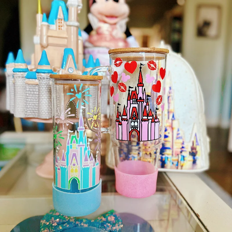 Crystal Drinkware Castle Inspired on Glass Drinkware