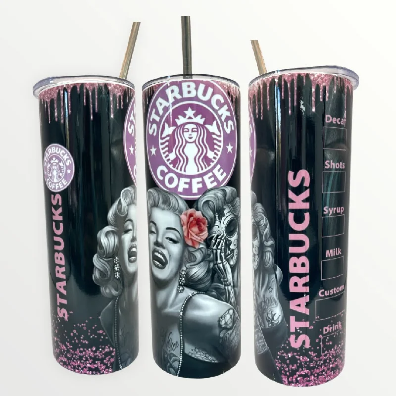 Environmentally Friendly Mugs Starbucks Marilyn 20/30oz Insulated Skinny Tumbler
