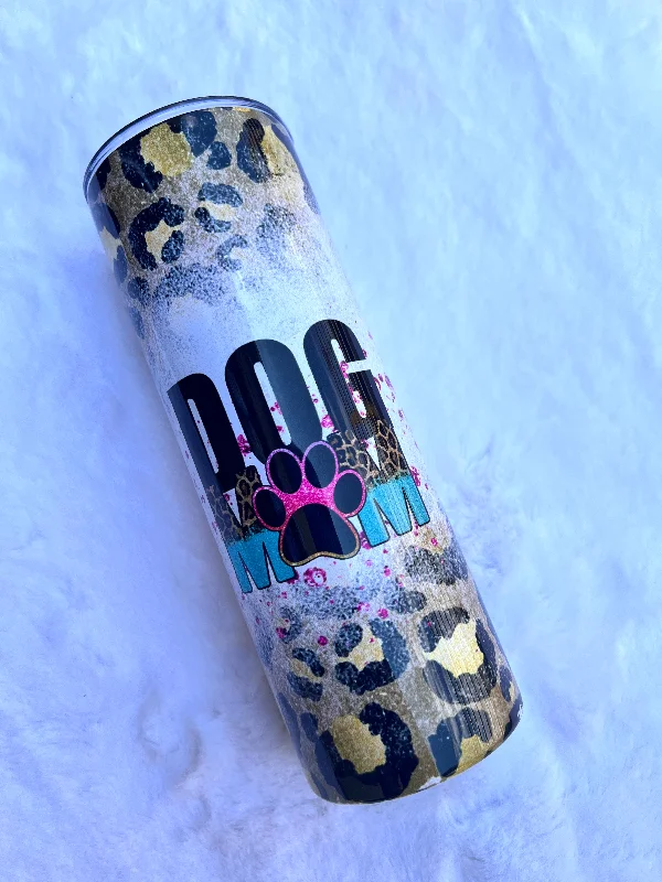Insulated Bottles Promotion Leopard Dog Mom - Tumbler