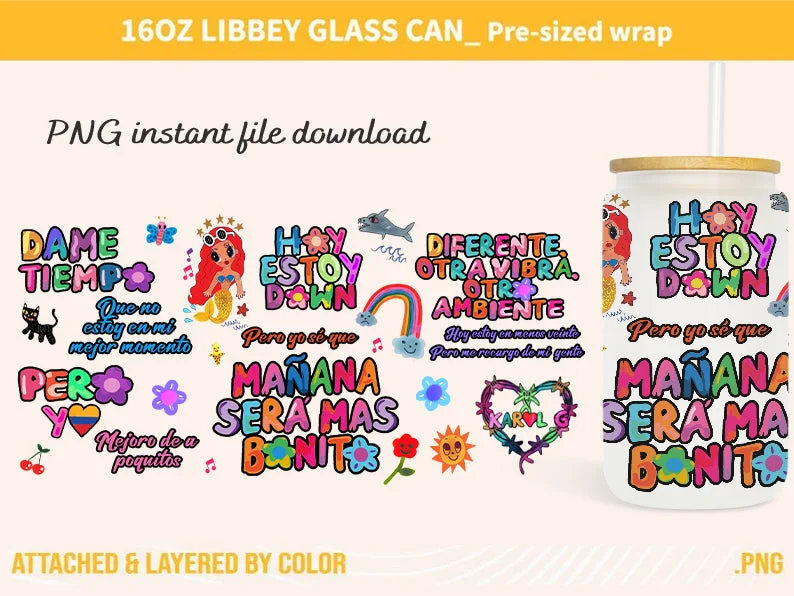 Elegant Glass Cups Karol G manana sera bonito tumbler, Karol G PNG file, Karol G 16 oz glass can wrap, Manana Sera Bonito PNG, Karol g, mañana sera bonito Elegant Glass Cups Karol G manana sera bonito tumbler, Karol G PNG file, Karol G 16 oz glass can wrap, Manana Sera Bonito PNG, Karol g, mañana sera bonito