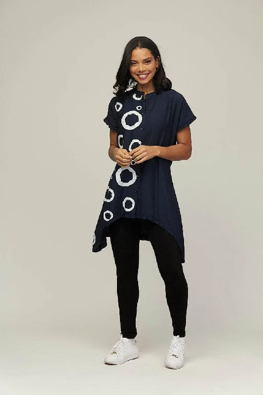 Buy More, Save More Saloos One-Sided Circular Print Shirt