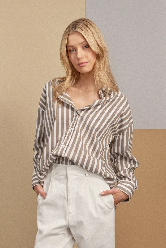 Mid - Week Surprise Mia Stripe Shirt