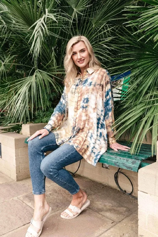 Minimalist Chic Saloos Versatile Design Oversized Shirt