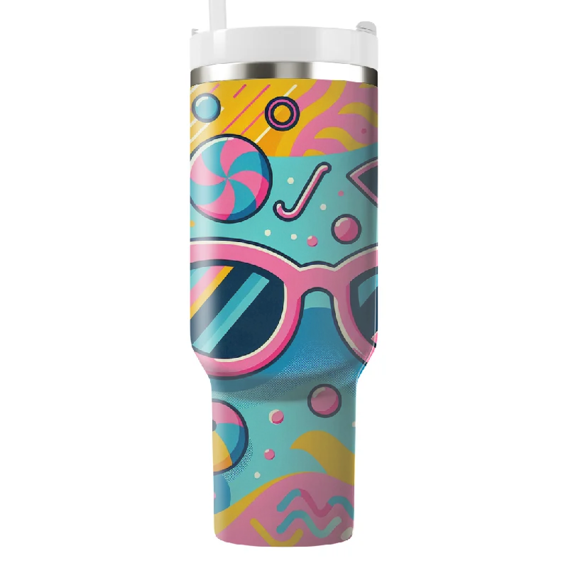 Valentine's Special The Retro Sunglasses Tumbler With Handle