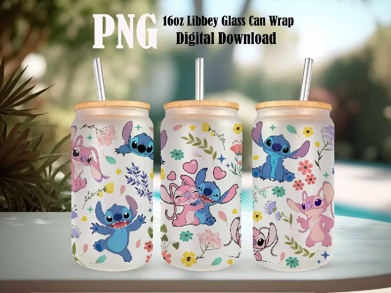 Limited-Time Drinkware Deals Stitch Spring Day Can Glass, 16oz Glass Can Wrap, 16oz Libbey Can Glass, Flower Tumbler Wrap, Full Glass Can Wrap, Cartoon Tumbler, Flowers Limited-Time Drinkware Deals Stitch Spring Day Can Glass, 16oz Glass Can Wrap, 16oz Libbey Can Glass, Flower Tumbler Wrap, Full Glass Can Wrap, Cartoon Tumbler, Flowers