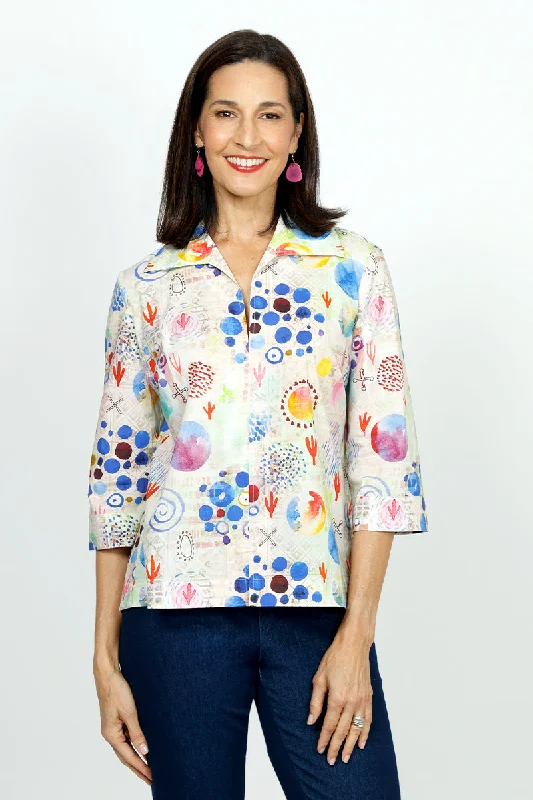 Enjoy Discount Cali Girls Bubbles Swing Blouse