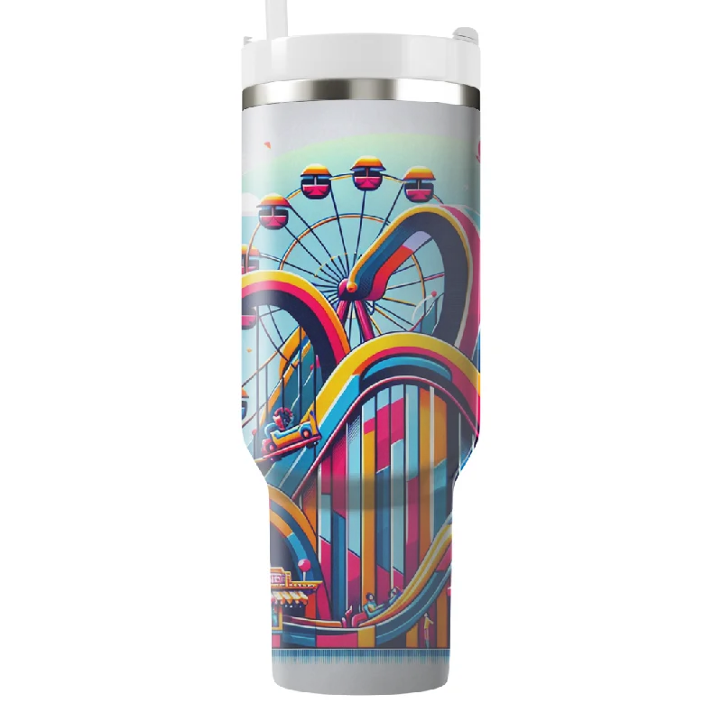 The Good Stuff Radical Roller Coaster Tumbler With Handle