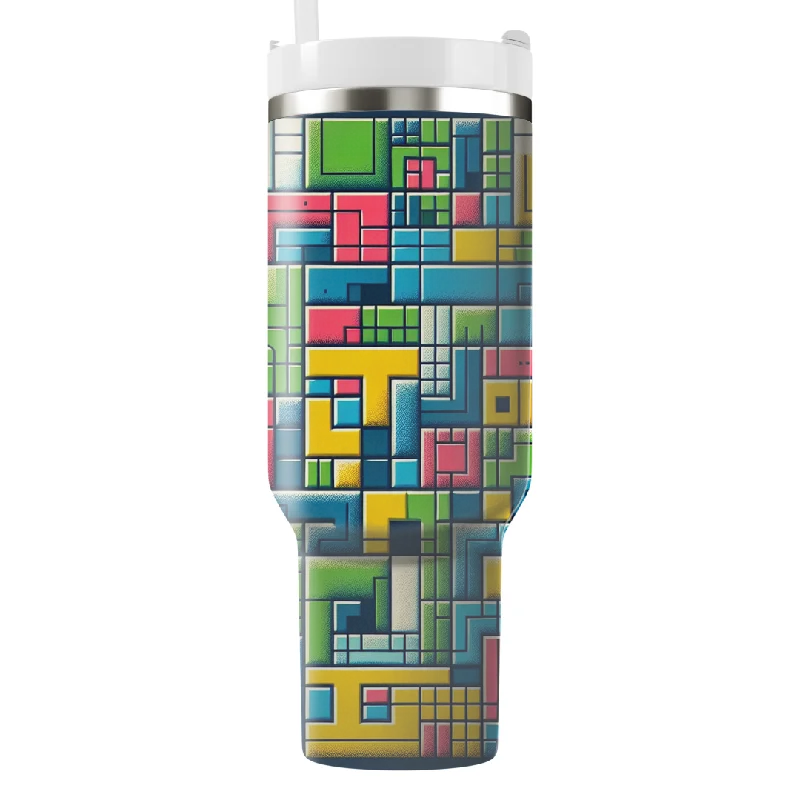 Flash Sale Now Radical 80s Tetris Tumbler With Handle