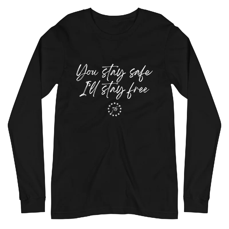 Urban Femme Streetwear Stay Free Long Sleeve - Women's