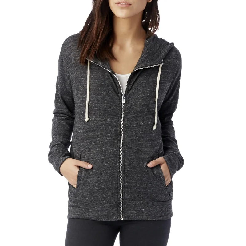 Bold Fashion Cool Down Zip Hoodie (Eco Black)