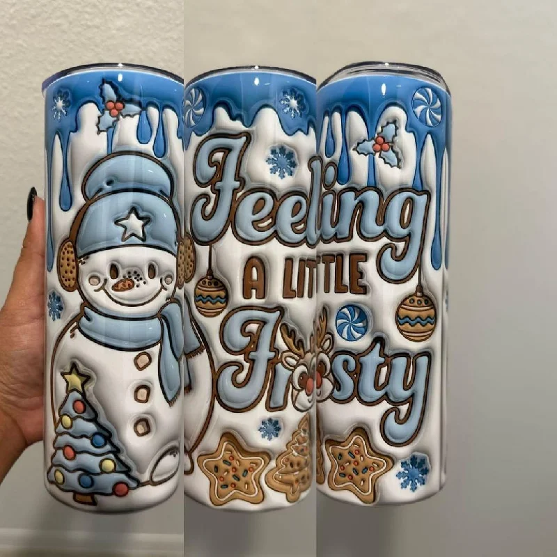 New Season Fashion Preview Sale Feeling A Little Frosty Cup 20oz Tumbler