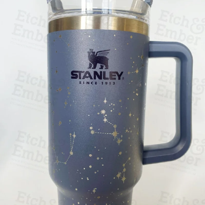 Chic & Cozy Collection Nightsky Landscape Custom Stanley Adventure Quencher 40 oz tumbler