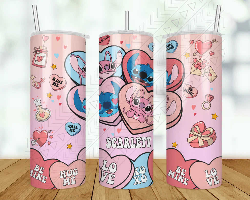 Stainless Steel Mugs Stitch Valentine Custom Tumbler