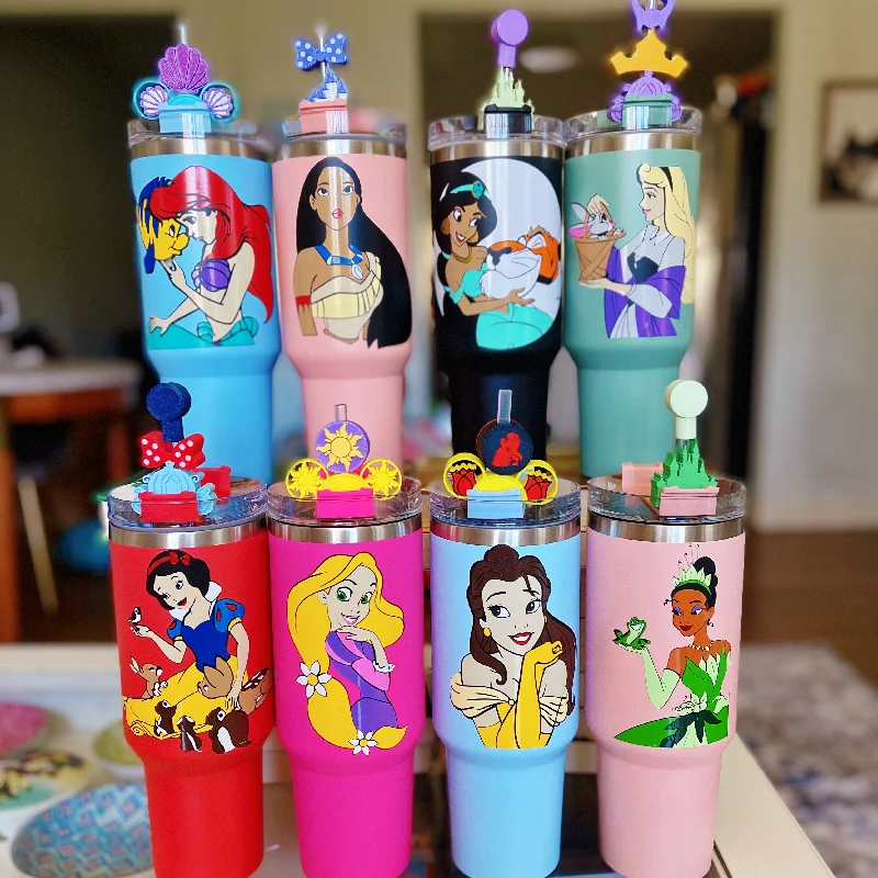 Insulated Bottles Promotion Princess Character Inspired on 40 oz Quencher Inspired Stainless Steel Tumbler Insulated Bottles Promotion Princess Character Inspired on 40 oz Quencher Inspired Stainless Steel Tumbler