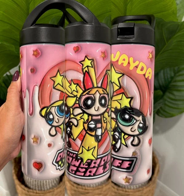 Premium Style Powerpuff Girls 20 oz Tumbler