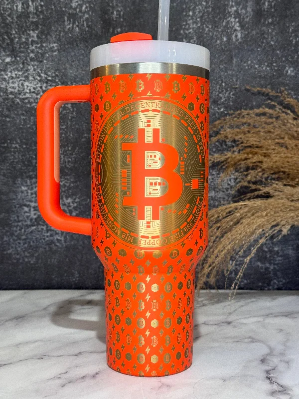 Hot Sale Bitcoin Stanley Adventure Quencher 40 oz tumbler