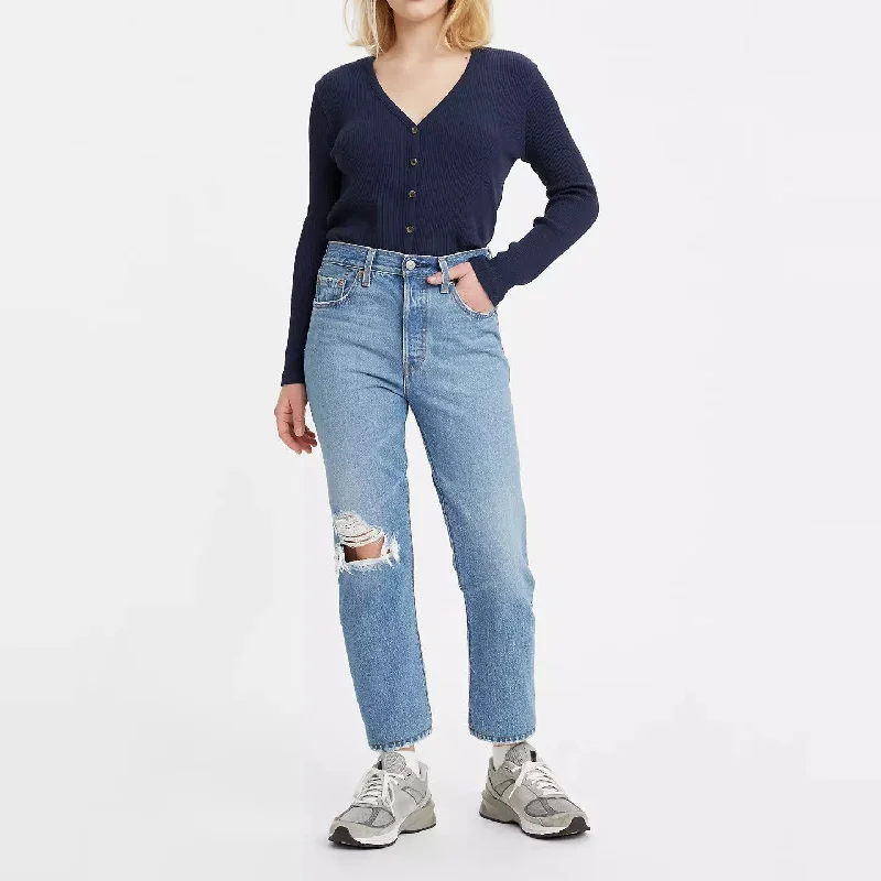 Casual Chic 501 Original Cropped Jeans (Athens Slide)