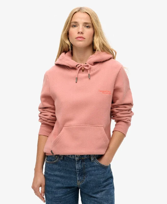 Wardrobe Update Essential Logo Hoodie | Ash Rose