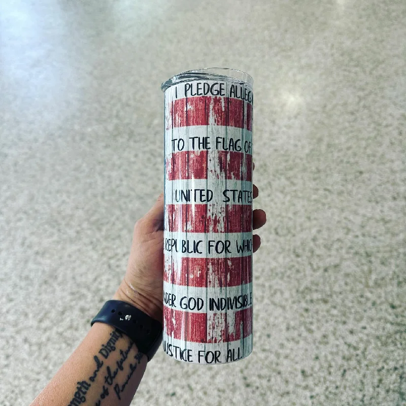 Style Breakthroughs Pledge Of Allegiance Tumbler
