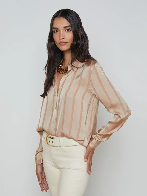 Unbeatable Prices Laurent Satin Blouse