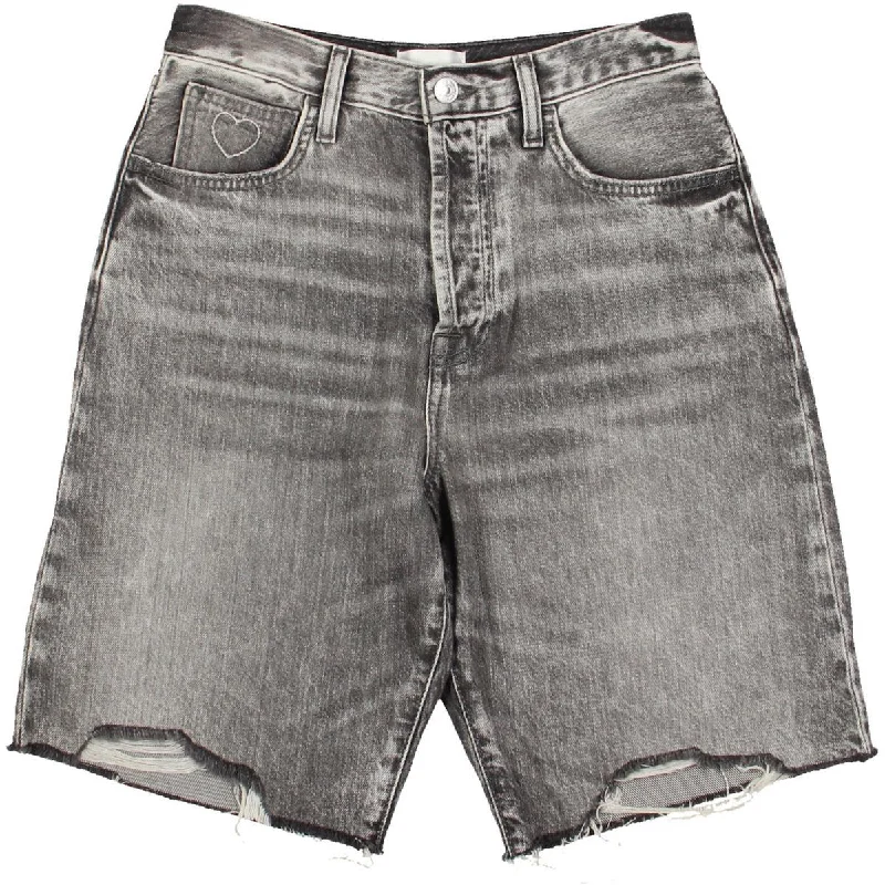Wardrobe Update Womens Raw Hem Denim Cutoff Shorts