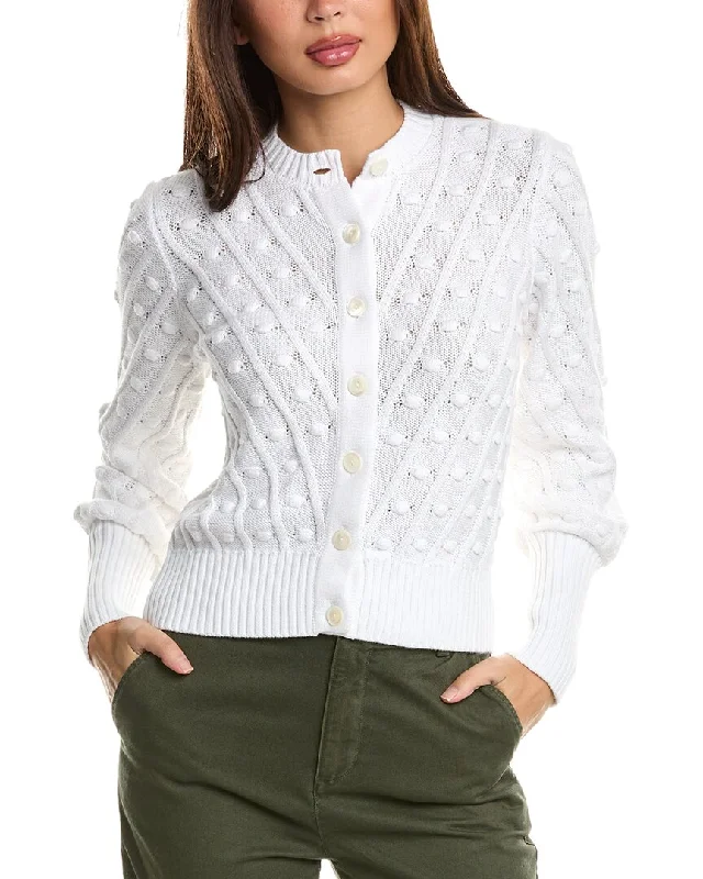 Vintage Charm Forte Cashmere Bobble Cardigan