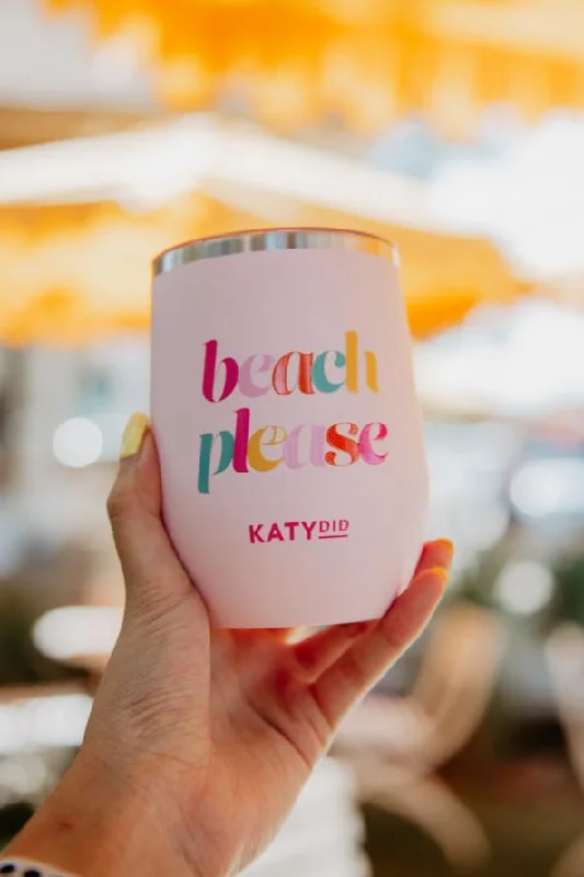 Stupidly Low Prices Beach Please Insulated WINE TUMBLER
