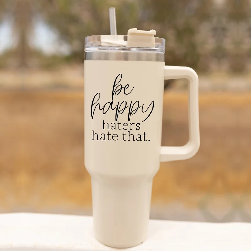 Limited-Time Drinkware Discounts Be Happy 40oz
