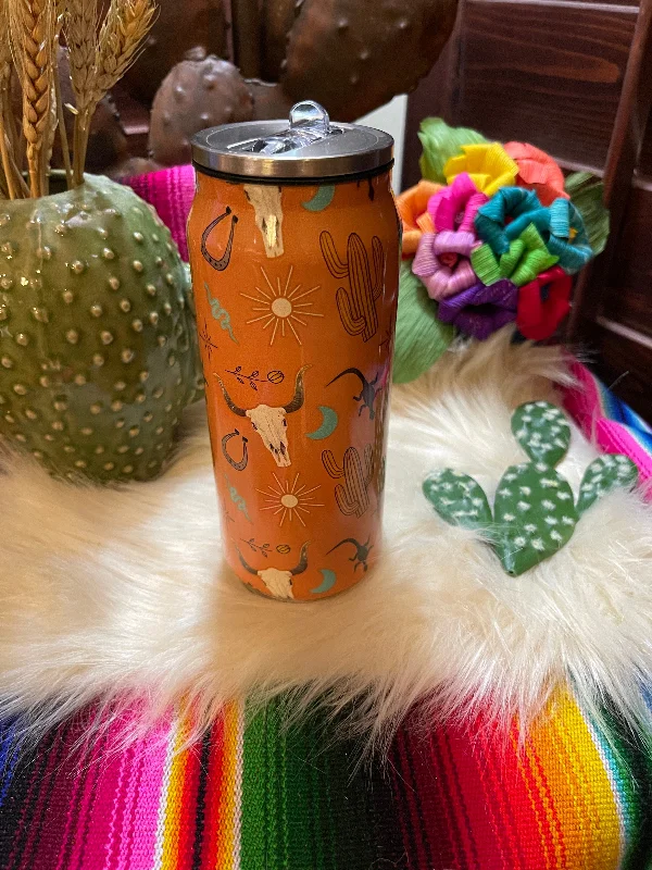 Timeless Elegance Redefined Western 16oz Stainless steel Tumbler