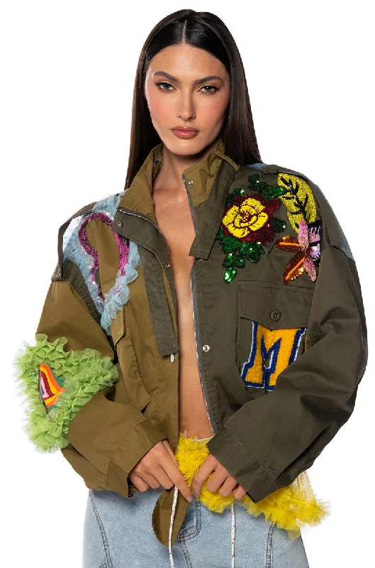 Minimalist Elegant PICCADILLY HYBRID JACKET