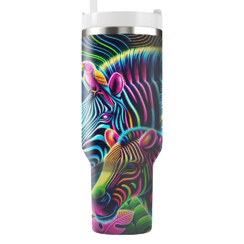Trend Leading Collection Neon Safari Tumbler With Handle