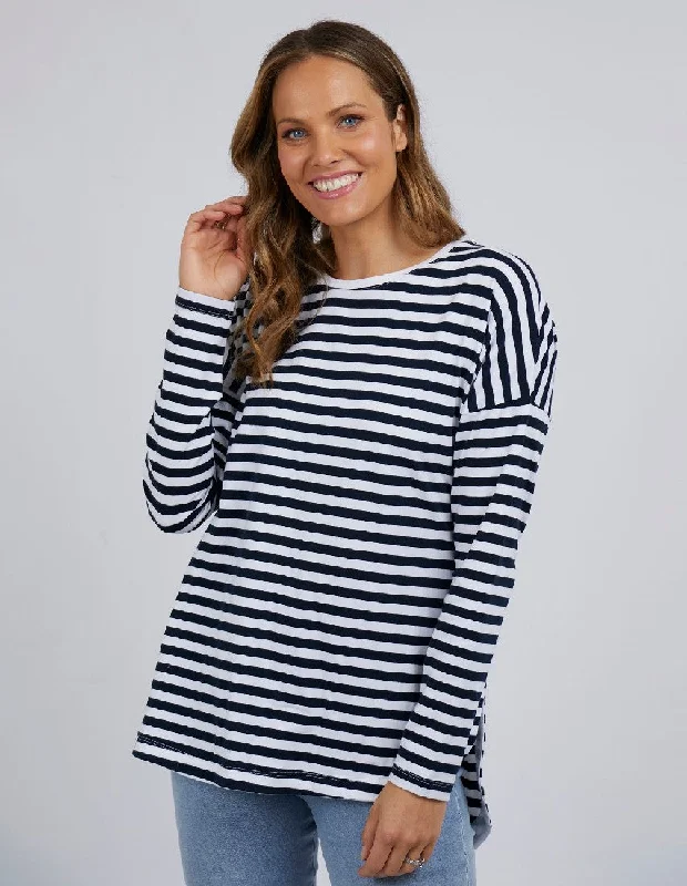 Modern Glamour Elm Lauren Stripe L/S Tee