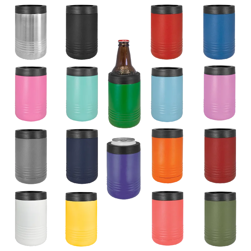 Clearance Drinkware Sale 12 oz Beverage Holder for Can / Bottle  - Insulated Stainless Steel Can Cooler (Blank)