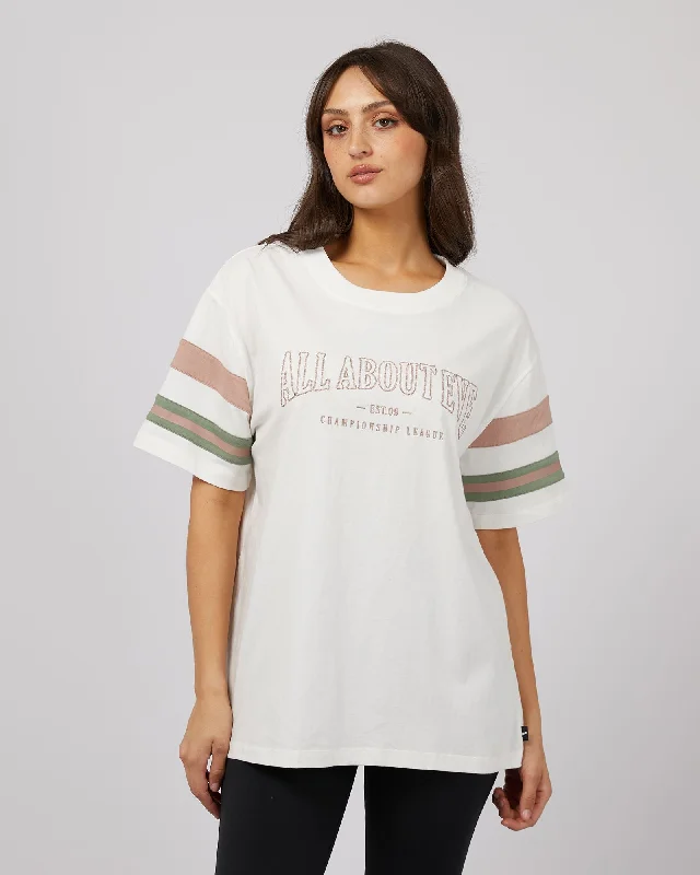 Feminine Flow All About Eve Boston Panel Tee