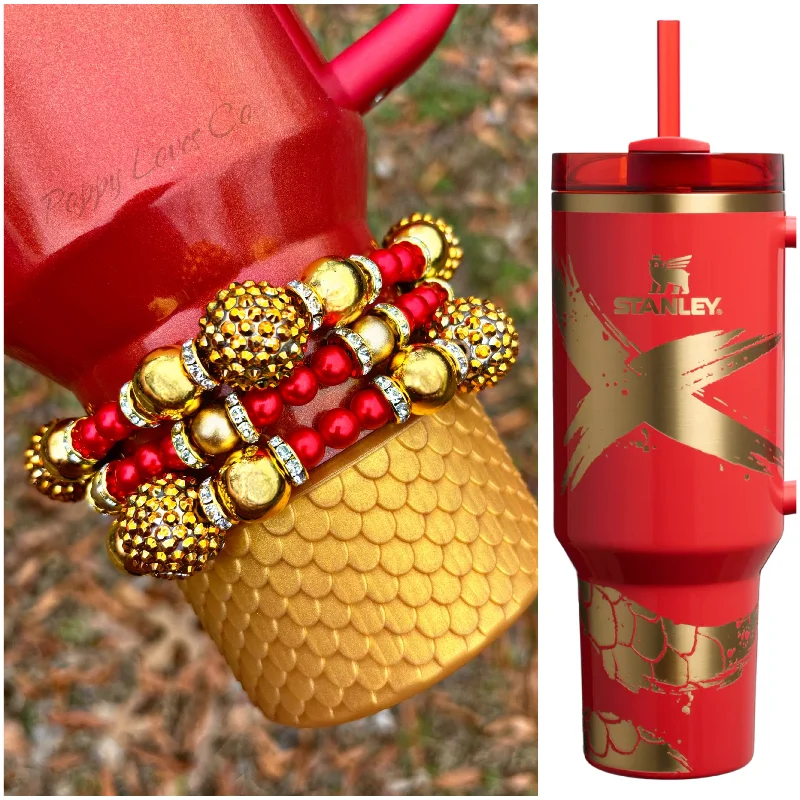 Holiday Drinkware Gifts Lunar New Year Cup Bracelets