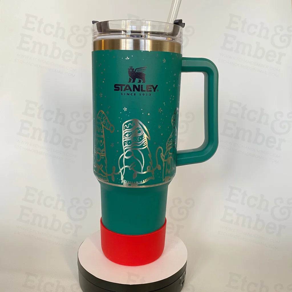 End-Of-Season Clearance Christmas Gnomes Custom Stanley Adventure Quencher 40 oz tumbler