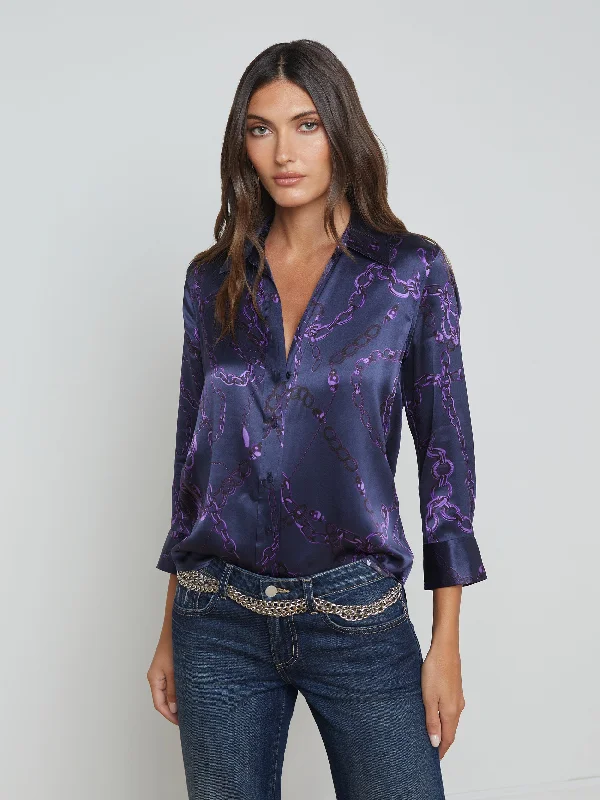 Seasonal Trend Dani Silk Blouse