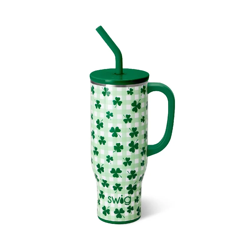 Drinkware Collection Promotion Shamrock The Block 30oz Mega Mug