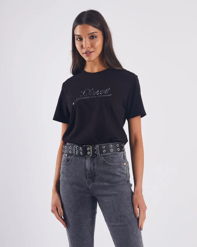 Runway Inspired Wear Frederica T-Shirt Black