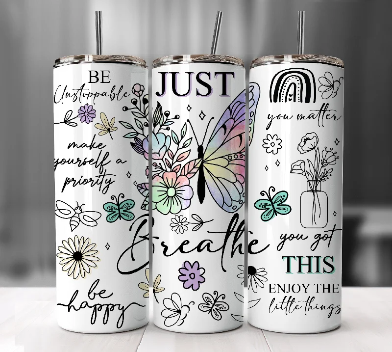 Thoughtful Drinkware Gifts Positive Affirmations Tumbler Wrap, Butterflies Inspirational Quotes PNG Downloads, Positive 20oz Tumbler Png, Summer Skinny Tumbler Design Thoughtful Drinkware Gifts Positive Affirmations Tumbler Wrap, Butterflies Inspirational Quotes PNG Downloads, Positive 20oz Tumbler Png, Summer Skinny Tumbler Design
