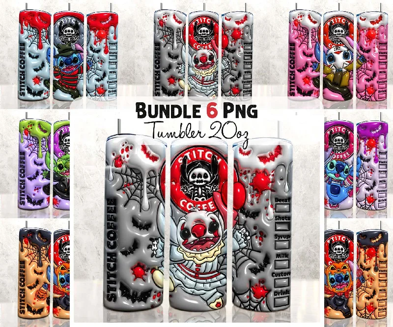 Drinkware Sets Discount Bundle 3D Inflated Stitch Halloween Tumbler, Cartoon Halloween Tumbler, Halloween Tumbler, 3D Tumbler Wrap, 20oz Skinny Tumbler,Spooky Season,Spooky Vibes, stitch tumbler PNG Drinkware Sets Discount Bundle 3D Inflated Stitch Halloween Tumbler, Cartoon Halloween Tumbler, Halloween Tumbler, 3D Tumbler Wrap, 20oz Skinny Tumbler,Spooky Season,Spooky Vibes, stitch tumbler PNG