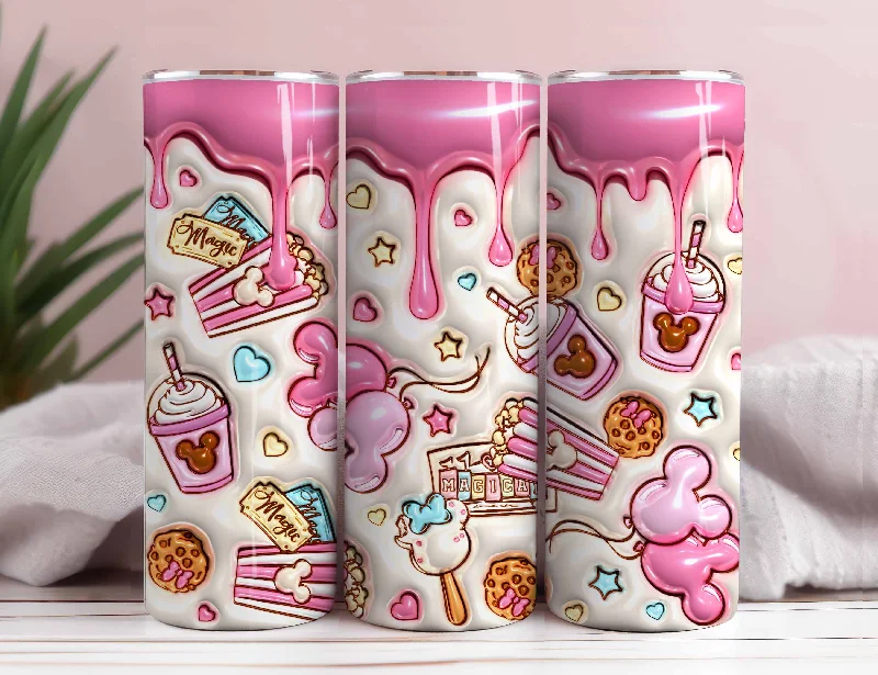 Buy More Drinkware 3D Inflated Snack 20 Oz Skinny Tumbler, Park Snacks Png, Snackgoal Sublimation, Magical Snack, Drinks And Foods Wrap Buy More Drinkware 3D Inflated Snack 20 Oz Skinny Tumbler, Park Snacks Png, Snackgoal Sublimation, Magical Snack, Drinks And Foods Wrap