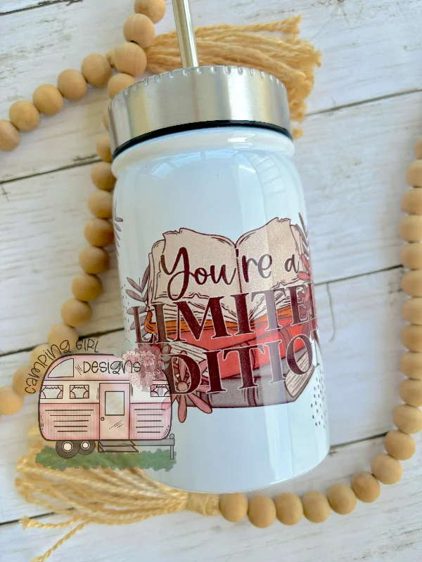 Tumbler Offers You’re a limited edition 17 oz Mason jar sublimation tumbler