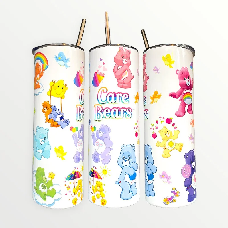 Drinkware Gifts For Friends Care Bears 20/30oz Insulated Skinny Tumbler