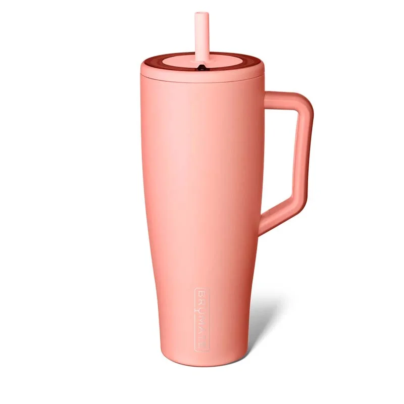 Travel Mugs Offer 40oz Era Handled Tumbler in Guava