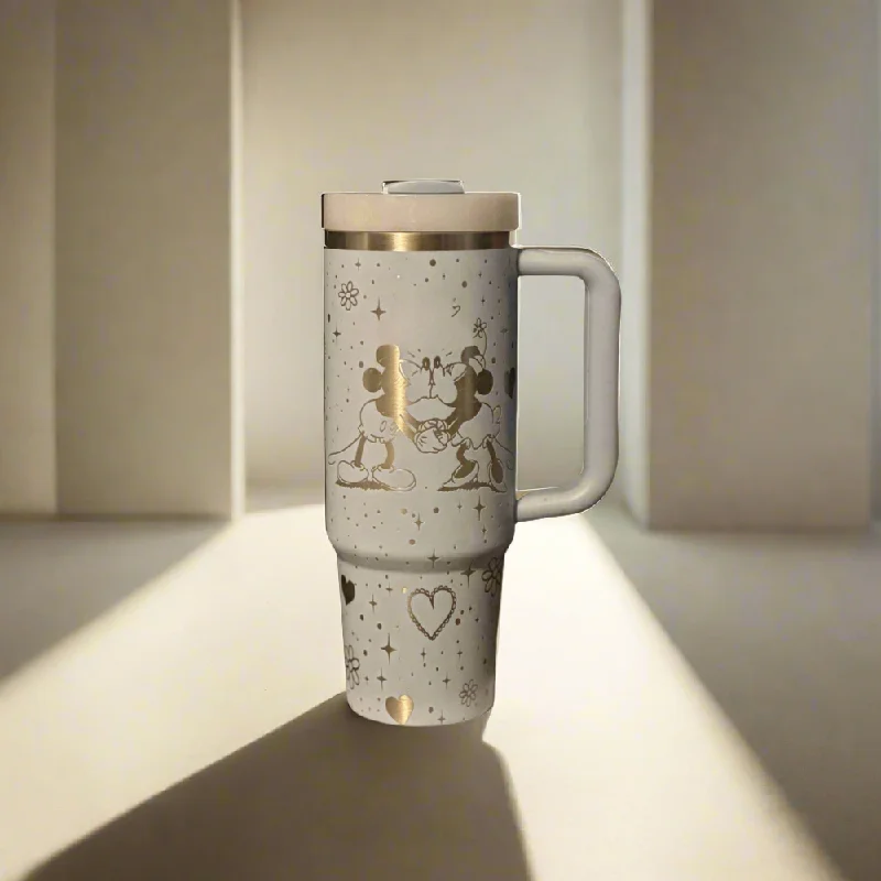 Holiday Drinkware Gifts Mickey Mouse Theme Engraved Tumbler 40 oz