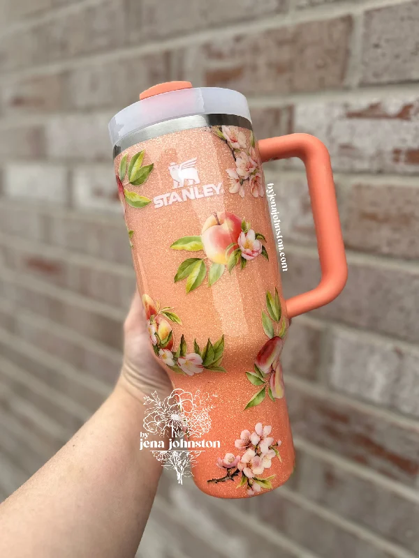 Limited Time Flash Sale RTS 40oz Peaches Stanley